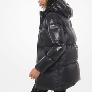 Michael Kors puffer coat Hooded Cire down coat